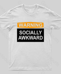 Warning Socially Awawkad Classic T-Shirt