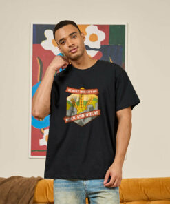 We Built This City on Rock and Wheat Geek T-Shirt