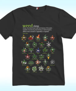 Weed Slang Shirt, Definition Various Species
