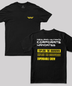 Weyland-Yutani’s Corporate Mandates T-Shirt