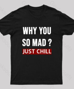 Why You So Mad Just Chill Geek T-Shirt