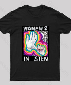 Women in Stem Nerd T-Shirt