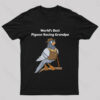 World’s Best Pigeon Racing Grandpa Nerd T-Shirt