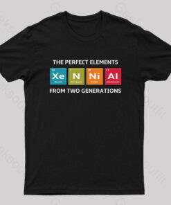Xennials the Perfect Elements of Two Generations Nerd T-Shirt