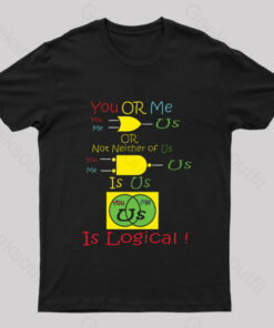 You Or Me Is Us Nerd T-Shirt