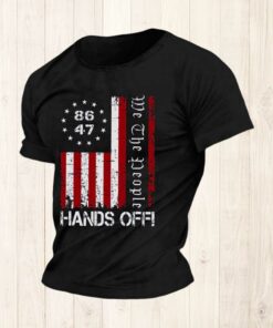 8647 Hands Off We The People America Shirt 1
