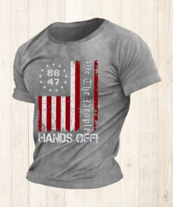 8647 Hands Off We The People America Shirt 2