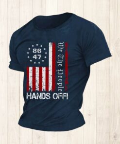 8647 Hands Off We The People America Shirt 3