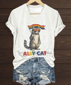 Ally Cat Pride Shirt