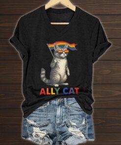 Ally Cat Pride Shirt