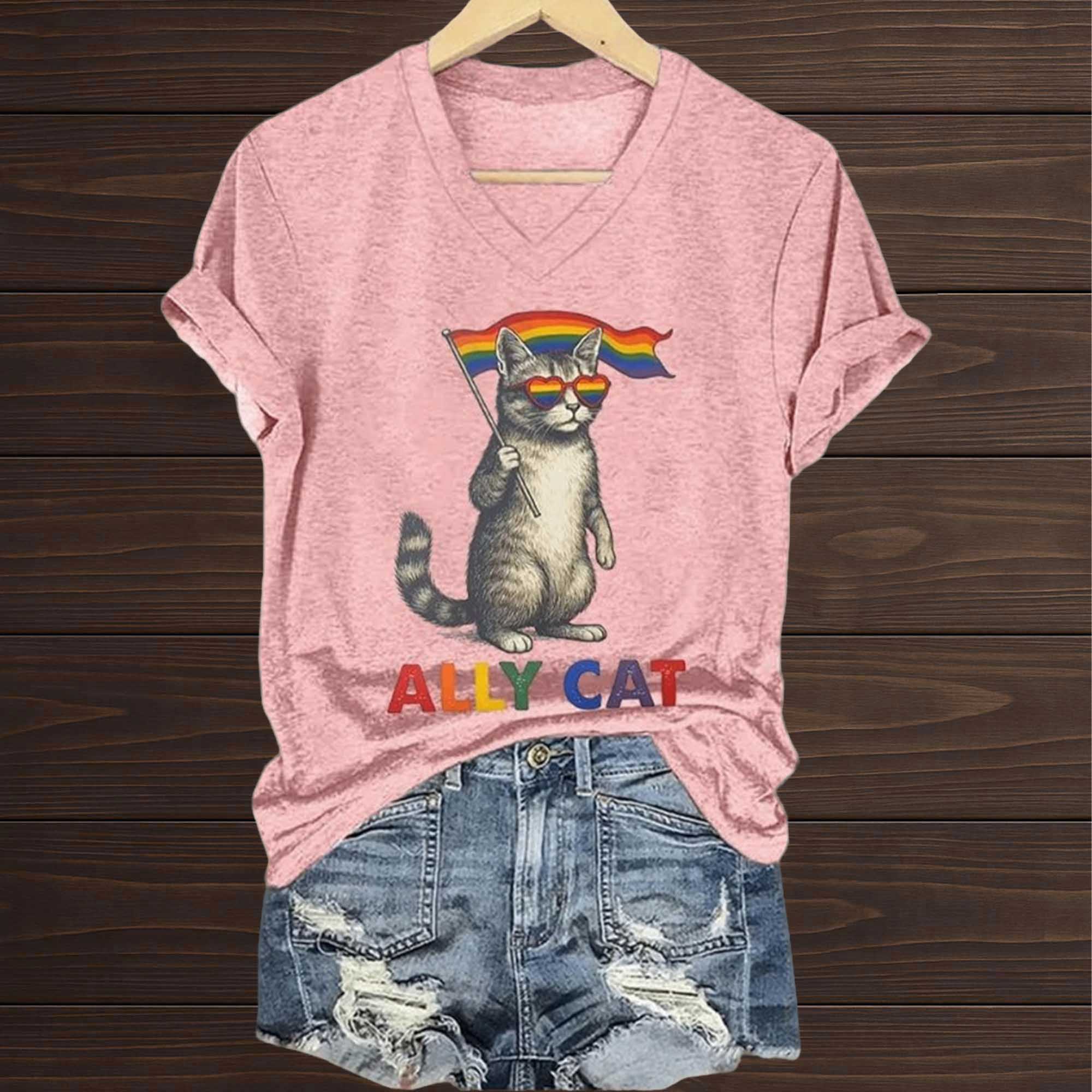 Ally Cat Pride Shirt Ally Cat Pride Shirt