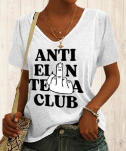 Anti Elon Tesla Club Shirt