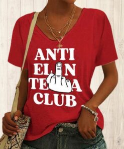 Anti Elon Tesla Club Shirt 3