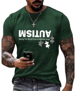 Autism Seeing The World From A Different Angle Shirt 2