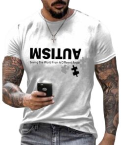 Autism Seeing The World From A Different Angle Shirt 5