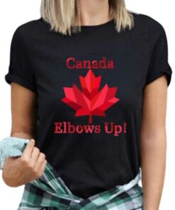 Canada Elbows Up Red T-Shirt