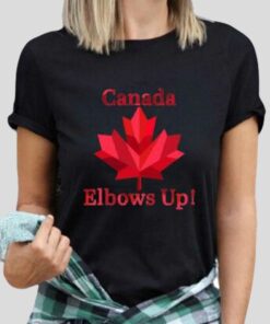 Canada Elbows Up Red T-Shirt