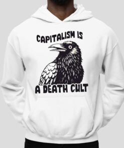 Capitalish Is A Death Cult Crow Black Shirt 4 Capitalish Is A Death Cult Crow Black Shirt 5