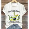 Cinco De Mayo Est 1862 Social Club Nacho Average Fiesta Shirt