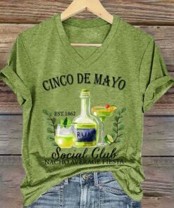 Cinco De Mayo Est 1862 Social Club Nacho Average Fiesta Shirt 3