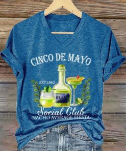 Cinco De Mayo Est 1862 Social Club Nacho Average Fiesta Shirt 4