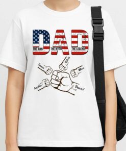 Dad The Man The Myth The Legend Shirt 3