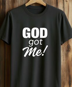 DoorDash Driver Wearing God Got Me Shirt