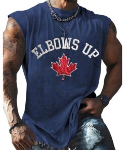 Elbows Up Canada Tank Top 4