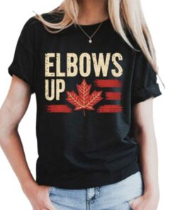 Elbows Up EST 1867 T Shirt 3
