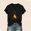 FDT Cat Print Casual T-Shirt