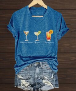 FDT Cocktail Filthy Dirty Martini Daiquiri Tequila Sunrise Shirt 3