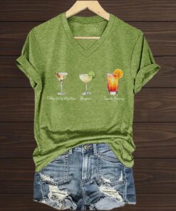 FDT Cocktail Filthy Dirty Martini Daiquiri Tequila Sunrise Shirt 4