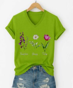 FDT Foxglove Daisy Tulip Shirt