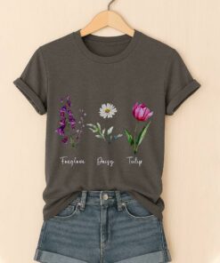 FDT Foxglove Daisy Tulip Shirt 4