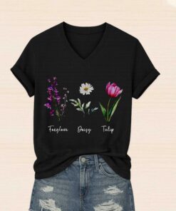 FDT Foxglove Daisy Tulip Shirt 5