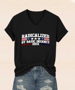 FDT Radicalized By Basic Decency America 2025 Shirt