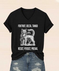 Fdt Foxtrot Delta Tango Resist Persist Prevail Shirt