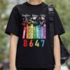 Floral Foxglove Daisy Tulip 8647 Book Lover Shirt