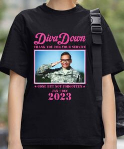 George Santos Diva Down Thank You For Your Service Shirt