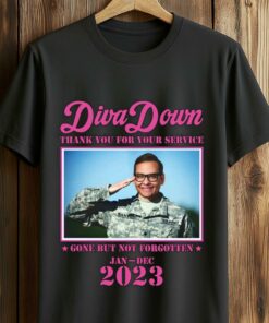 George Santos Diva Down Thank You For Your Service Shirt 3