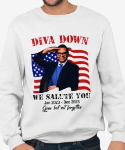 George Santos Diva Down We Salute You Gone But Not Forgotten Shirt 3
