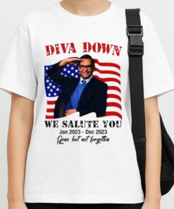 George Santos Diva Down We Salute You Gone But Not Forgotten Shirt 4