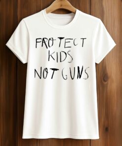 Giannis Antetokounmpo Wears Protect Kids Not Guns Shirt