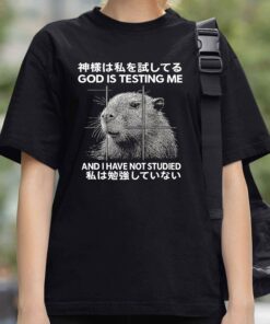 God Is Testing Me And I Have Not Studied Shirt 3