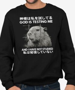God Is Testing Me And I Have Not Studied Shirt 4
