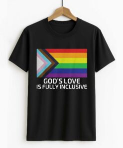 God’s Love Is Fully Inclusive LGBTQ Flag Shirt