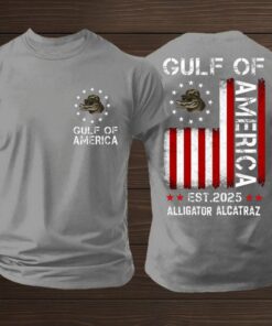 Gulf Of America EST 2025 Alligator Alcatraz Shirt 4