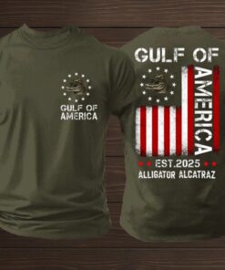 Gulf Of America EST 2025 Alligator Alcatraz Shirt 5