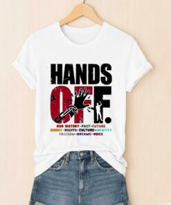 Hands Off V-Neck T-Shirt