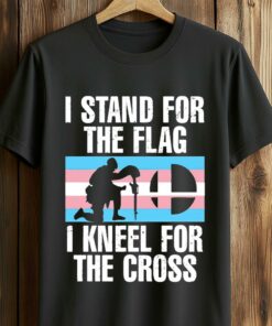 I Stand For The Flag I Kneel For The Cross Shirt